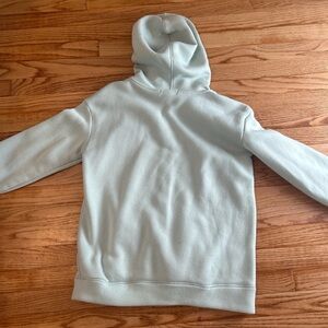 Light green zip up hoodie